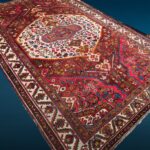 tappeto persiano Malayer 220x330 annodato a mano, vello ben conservato, lavato e sterilizzato, colori intensi