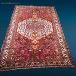 tappeto persiano Malayer 220x330 annodato a mano, vello ben conservato, lavato e sterilizzato, colori intensi