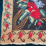 Tappeto Kilim Karabak originale, tessuto a mano, robusto e durevole – dimensioni 155x215 cm