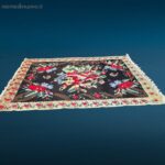 Tappeto Kilim Karabak originale, tessuto a mano, robusto e durevole – dimensioni 155x215 cm