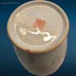 Vaso in ceramica giapponese decorato, disponibile in due esemplari