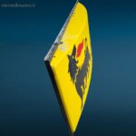 insegna originale AGIP vintage illuminabile per garage