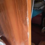 tavolo design danneggiato