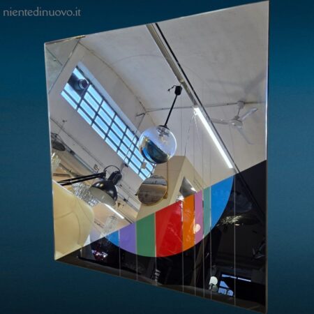 Specchio design Morphos Carmi originale Acerbis con etichetta autentica