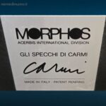 Specchio design Morphos Carmi originale Acerbis con etichetta autentica