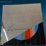 Specchio design Morphos Carmi originale Acerbis con etichetta autentica