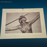 Calendario Pirelli originale 1990 numero 35527 con fotografie di Arthur Elgort