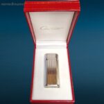 accendino Cartier Godron Mini originale con scatola