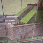 pannello in legno grande con Statua della Libertà stile vintage