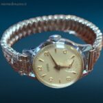 orologio vintage da donna Giwor anni ’50 con quadrante da 20 mm
