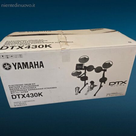 batteria elettronica Yamaha DTX430K seminuova con scatola originale