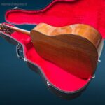 Chitarra Ibanez V300 vintage con custodia rigida e accessori