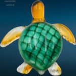 04523_2.jpg Scultura in vetro raffigurante tartaruga marina artigianale