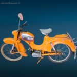 Ciclomotore d'epoca Miele 1958 modello K52 con libretto originale, da revisionare