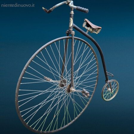 Antico biciclo americano con sella Brooks in ottime condizioni