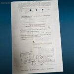 certificato azionario General Foods Corporation 1969 originale con cartelletta e stampa d’epoca