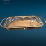 41467.jpg pirofila con struttura in silver plated moderna con coperchio