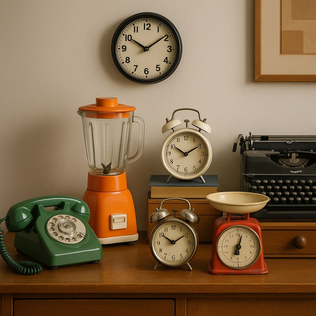 La bellezza dell’inutile: oggetti vintage che non servono più, ma ci servono ancora