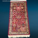 Tappeto scendiletto 71x145 in lana belga in ottime condizioni, lavato e sterilizzato