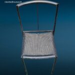 41485_1.jpg sedia Peregalli Zeus Millepunte in metallo nero design anni '90