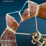 paralume originale Coca Cola in vetro stile Tiffany con vetrini mancanti