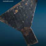 manichino Peregalli Zeus in acciaio verniciato con segni del tempo