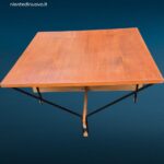 41494_3.jpg Tavolino vintage ISA anni '50 in ferro e noce, design italiano originale