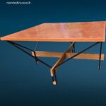 41494_5.jpg Tavolino vintage ISA anni '50 in ferro e noce, design italiano originale