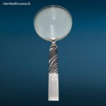 Lente ingrandimento diametro 10cm con manico decorato assortito