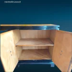 41505_10 credenza sideboard Mario Labò anni 30 in radica di noce e acero chiaro
