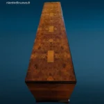 41505_15 credenza sideboard Mario Labò anni 30 in radica di noce e acero chiaro