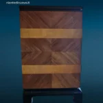 41505_16 credenza sideboard Mario Labò anni 30 in radica di noce e acero chiaro