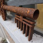 04537_7.jpg Chiave decorativa in ferro arrugginito da esterno stile vintage