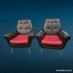 41514_1 coppia poltrone vintage Gigi Radice