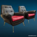 41514_7 coppia poltrone vintage Gigi Radice