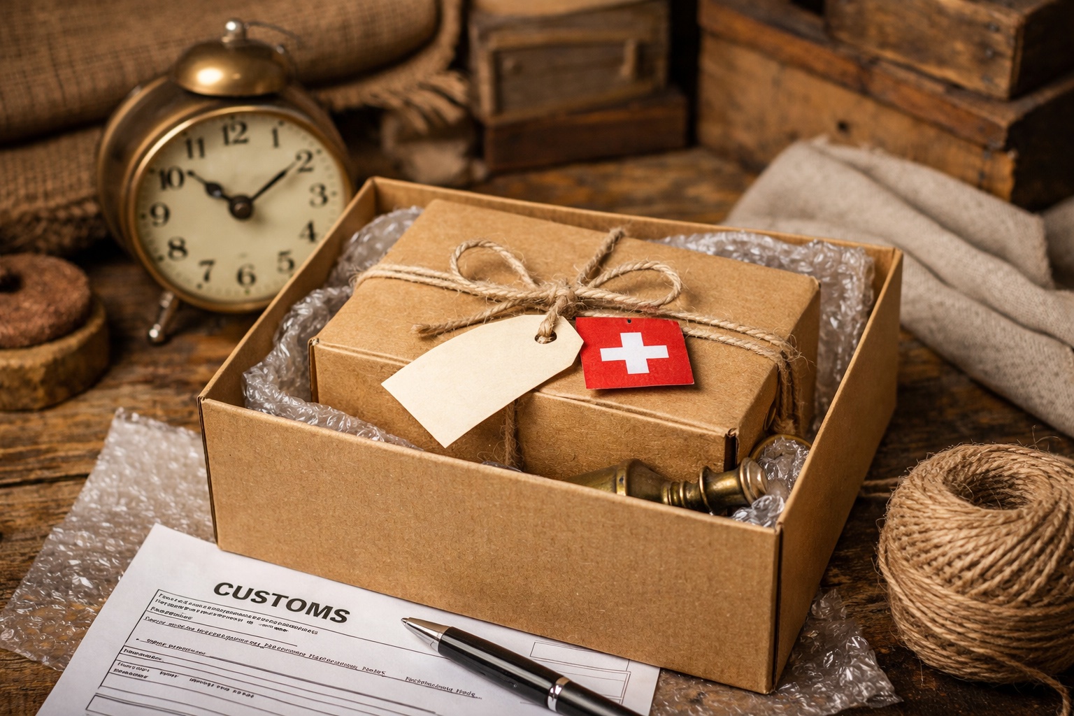 Spedizioni in Svizzera dall’Italia per articoli vintage e di design