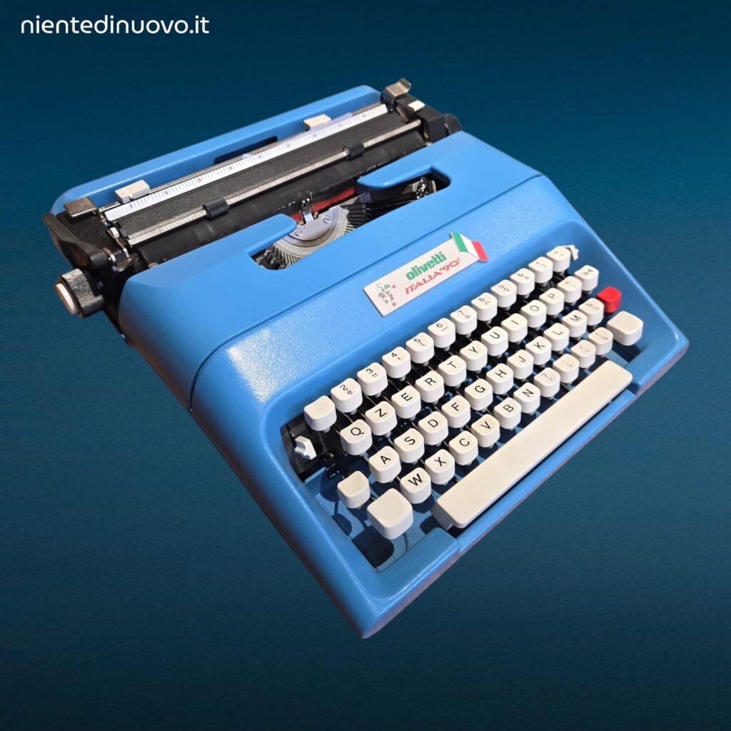 Macchina da scrivere Olivetti Lettera 35 Italia 90 con custodia originale