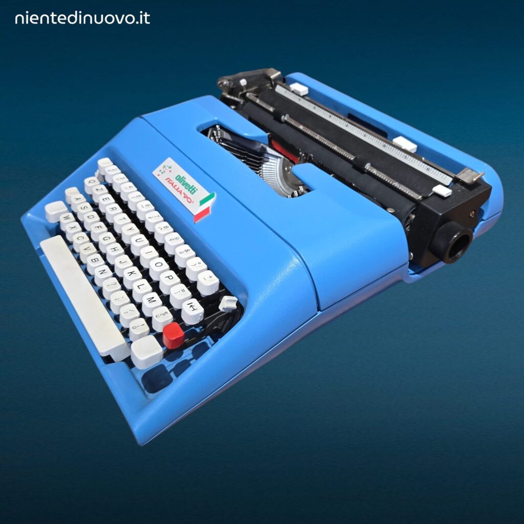Macchina da scrivere Olivetti Lettera 35 Italia 90 con custodia originale