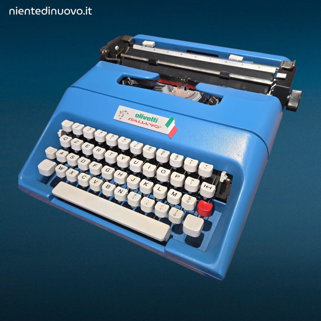Macchina da scrivere Olivetti Lettera 35 Italia 90 con custodia originale