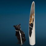 41528_1.jpg Specchio da terra ad unghia Lipstick anni 70 colore nero o beige