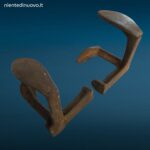 Incudine trepiede da calzolaio in ferro originale d’epoca