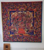 Tappeto Missoni Art Limited Edition 1993 multicolor numerato 2 su 100 in pura lana vergine.Missoni Limited Edition Rug 1993 40th Anniversary 2/100 – Tappeto Vintage Originale