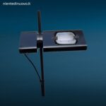 Lampada da terra Artemide Aton nera design moderno