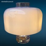 Lampada da tavolo vintage Mazzega LT226 in vetro di Murano disegnata da Carlo Nason