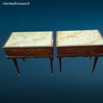 41565_1.jpg Coppia di comodini anni 60 con vetro originale e cassetto