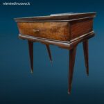 41565_5.jpg Coppia di comodini anni 60 con vetro originale e cassetto