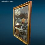 Specchio rettangolare incorniciato con lavorazione a bisello dimensioni 55x70