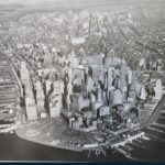 41578_1.jpg Stampa fotografica incorniciata di Manhattan vista dall’alto anni 30 attribuita a Philip Gendreau