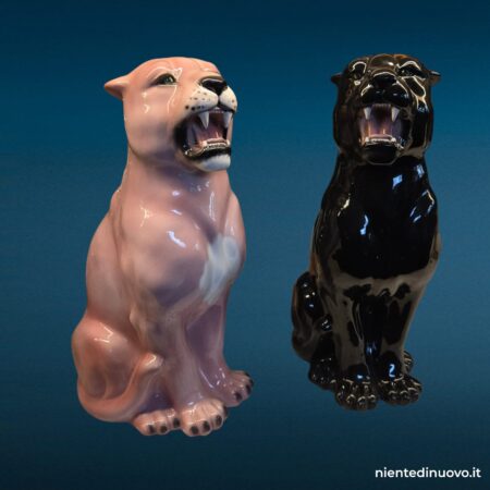 pantera in ceramica