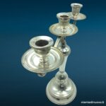 38175_1.jpg Candelabro a 3 fiamme argentato 1000 - Bossi, Italia